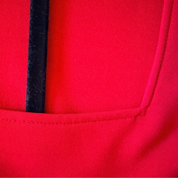 2-Piece, Beyond Travel Red Peplum Blouse and Matching Crop Pants. EUC - Picture 9 of 10